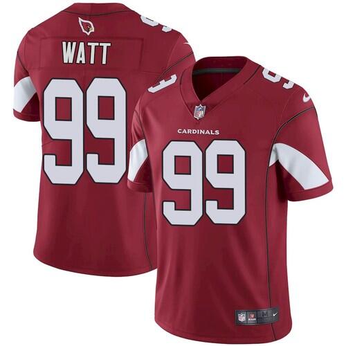 Men's Arizona Cardinals #99 J.J. Watt Red Vapor Untouchable Limited Stitched Jersey